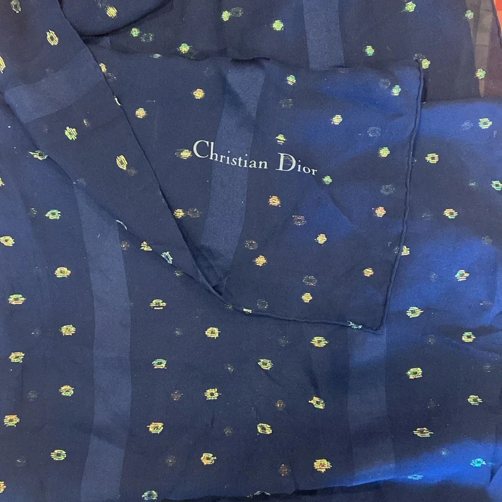Authentic Christian Dior scarf